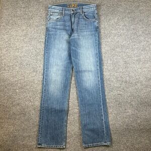 Kimes Ranch Luke Jeans Mens 29x32 Blue Slim Fit Medium Wash Denim Western USA